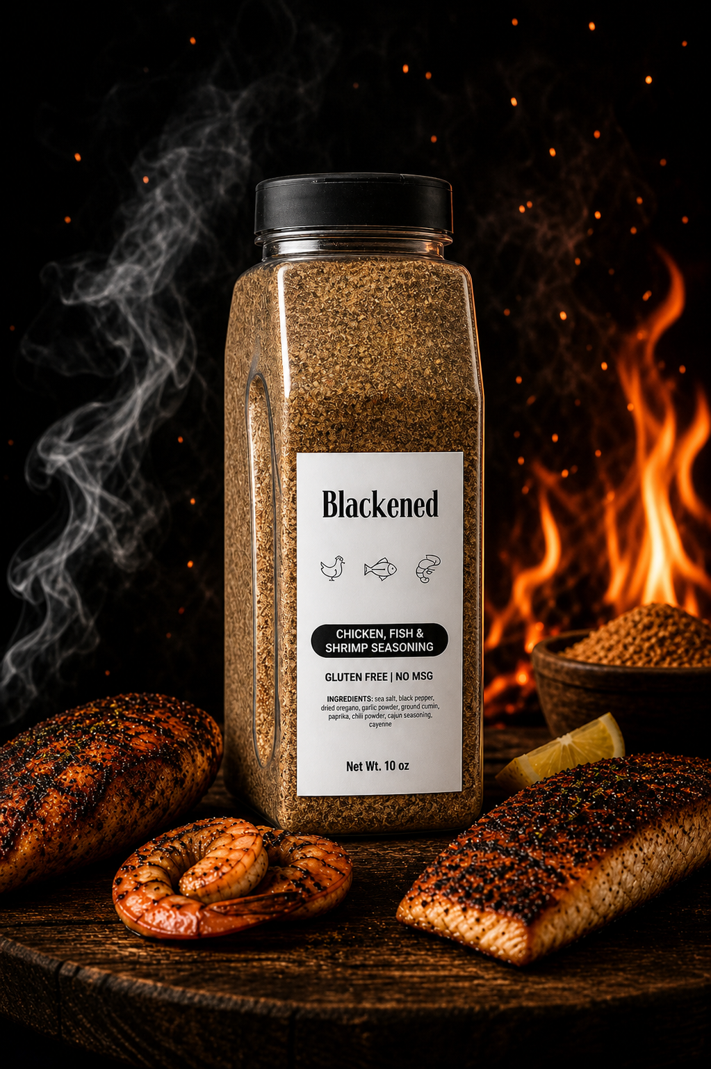 Blackened by Dusted — The Big Boy Bottle